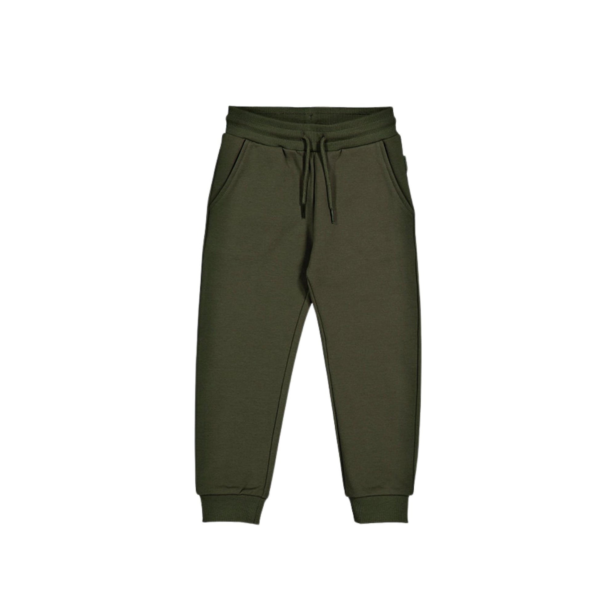 Basic Cuffed Cotton Fleece Boys’ Trouser
