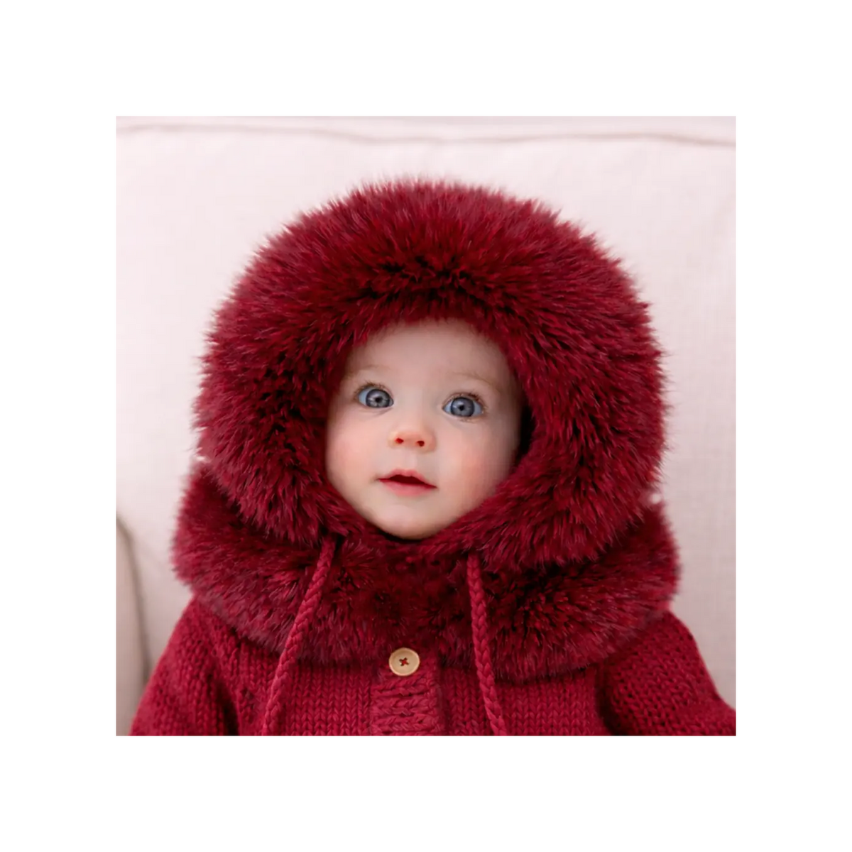 Cuddle Bonnet Crimson