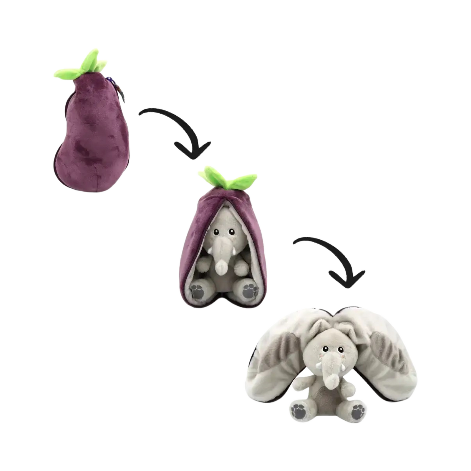 Flipetz 2-in-1 Plush Toys