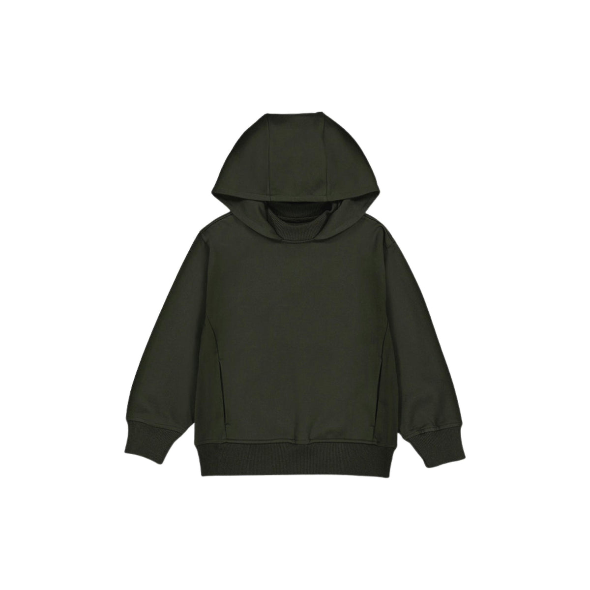 Olive Green Long Sleeve Hoodie