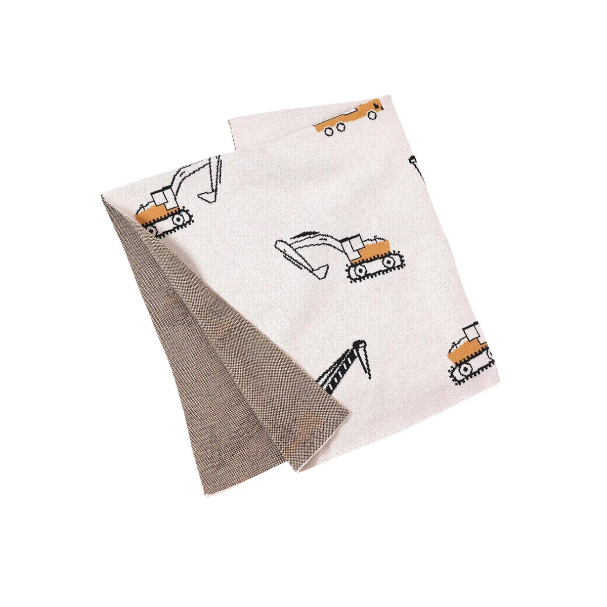Organic Cotton Jacquard Sweater Knit Baby Blankets