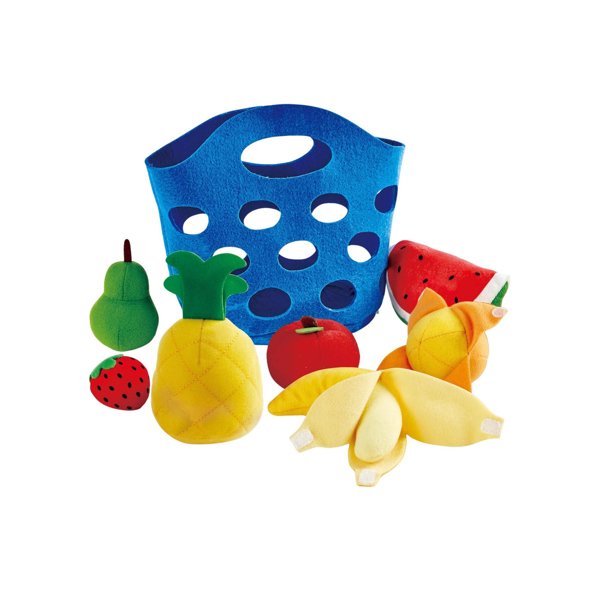 Toddler Soft Fruit &amp; Basket Play Set