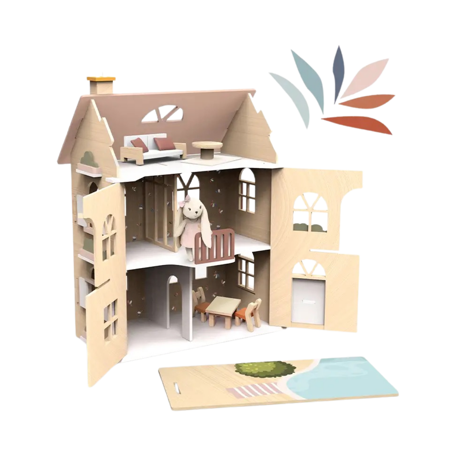 Wooden Flowers Cottage Starter Set