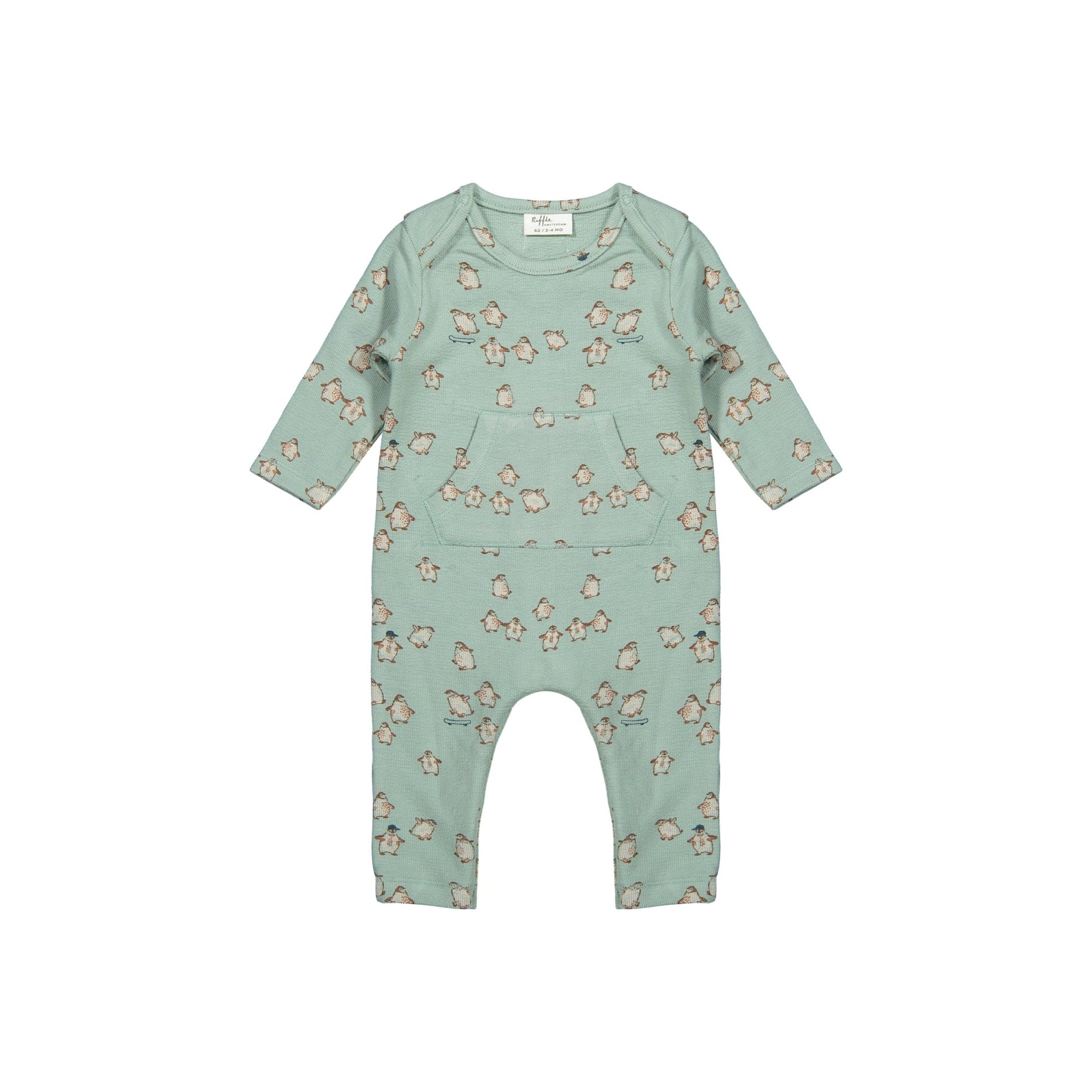 “Penguin Party” Baby Romper