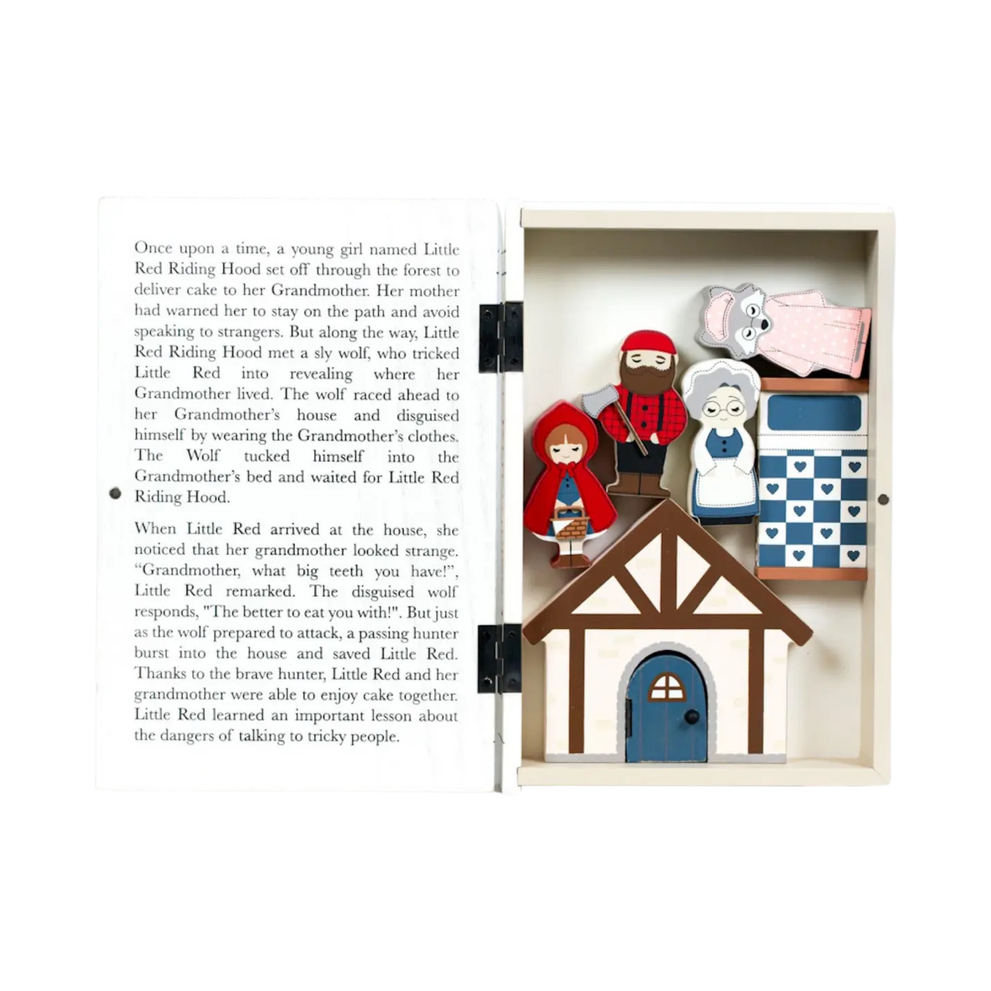 Woodland Storybook Red Riding Hood Gift Set