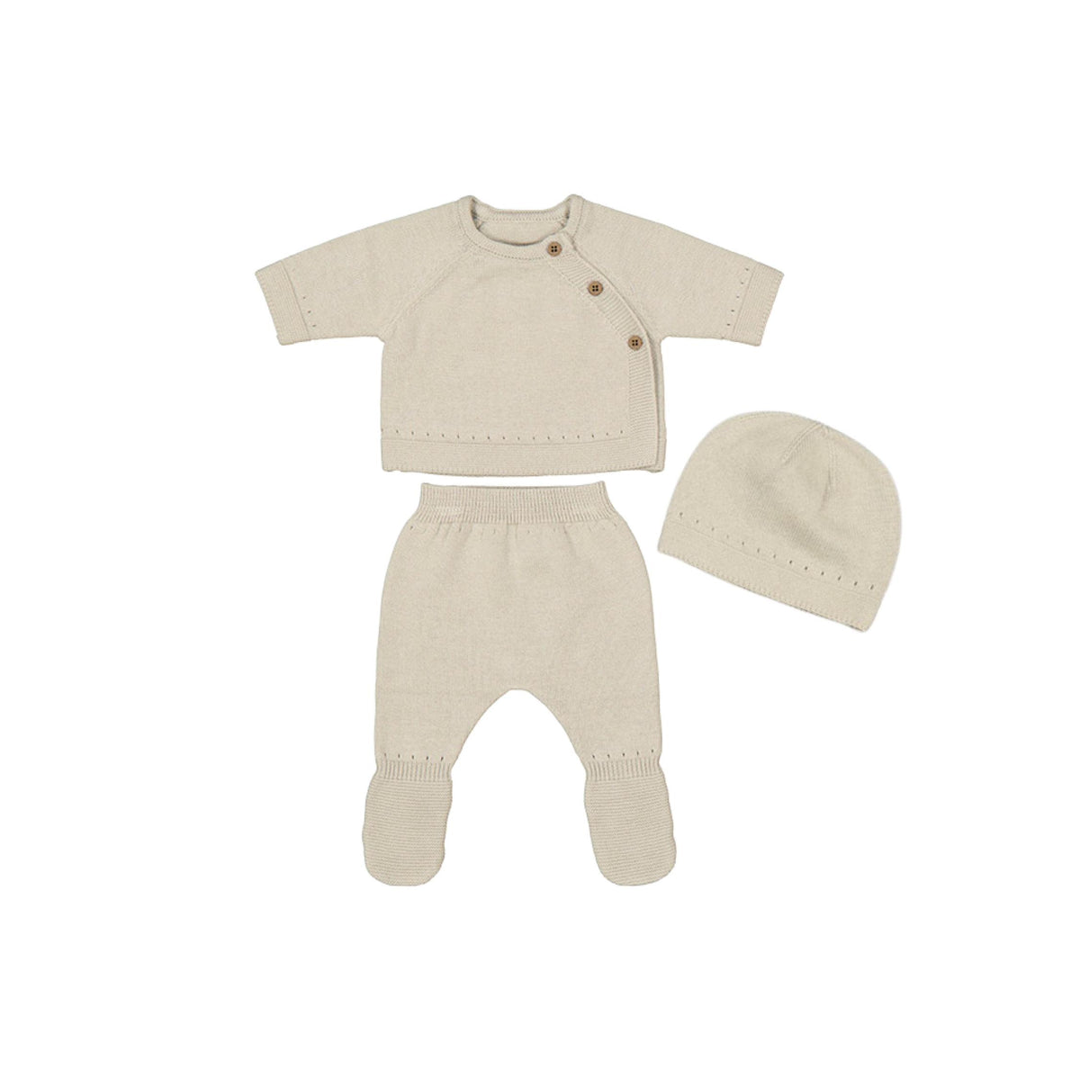 Layette 3-Piece Unisex Gift Set - Dune