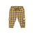 Brown Plaid Cargo Baby Boy Pant