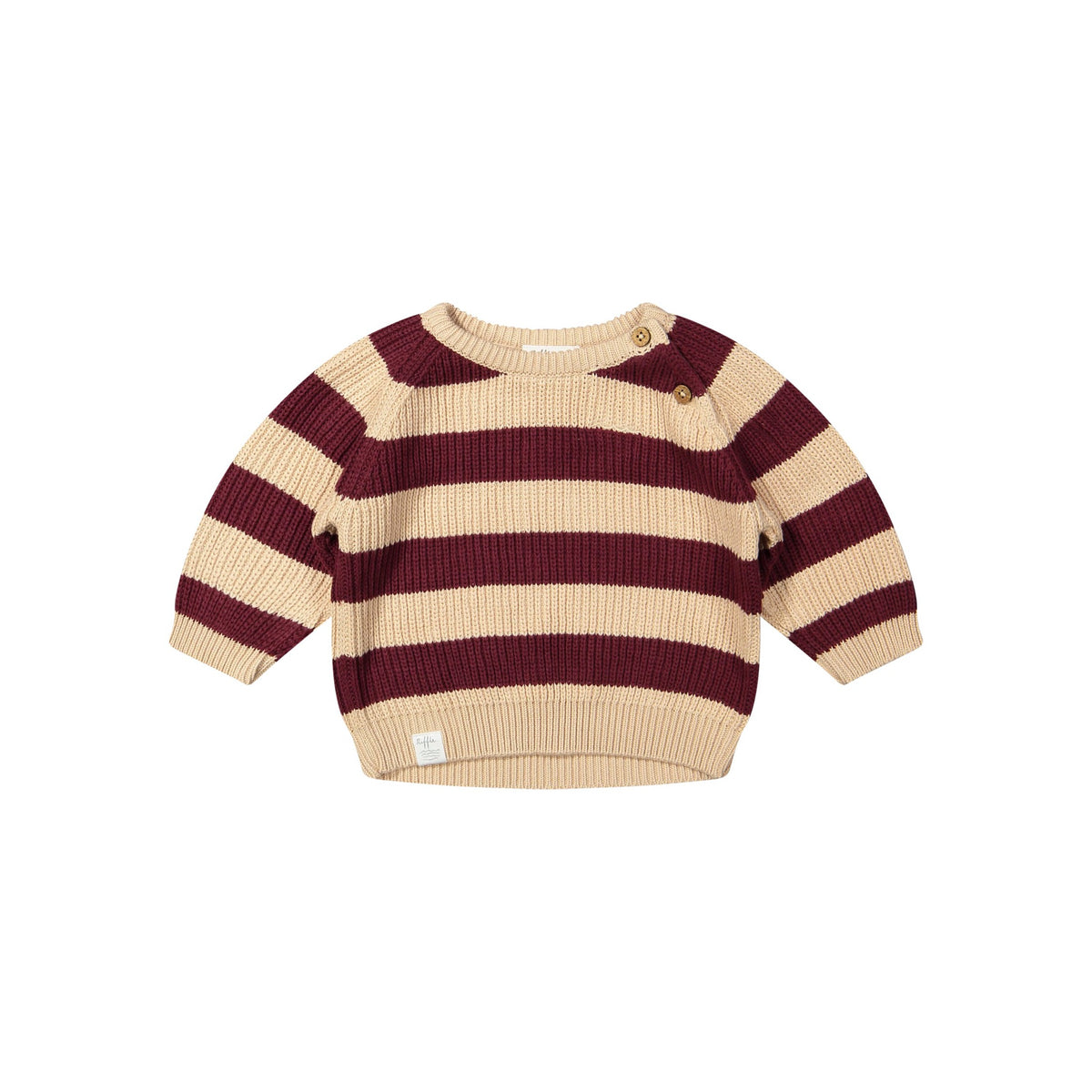 Milo Pink &amp; Burgundy Stripe Sweater