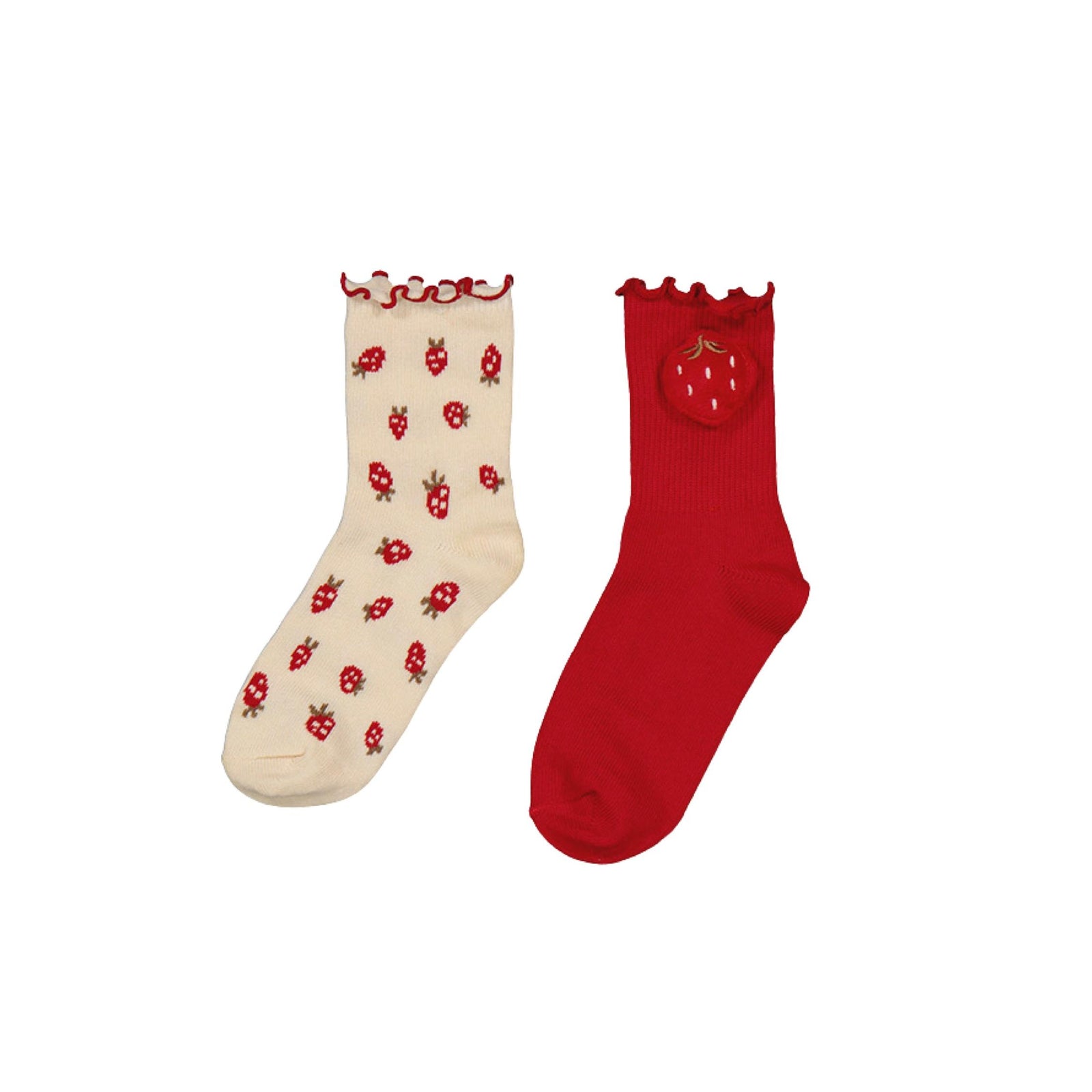 Girls’ Jacquard Sock Sets - 2-Piece