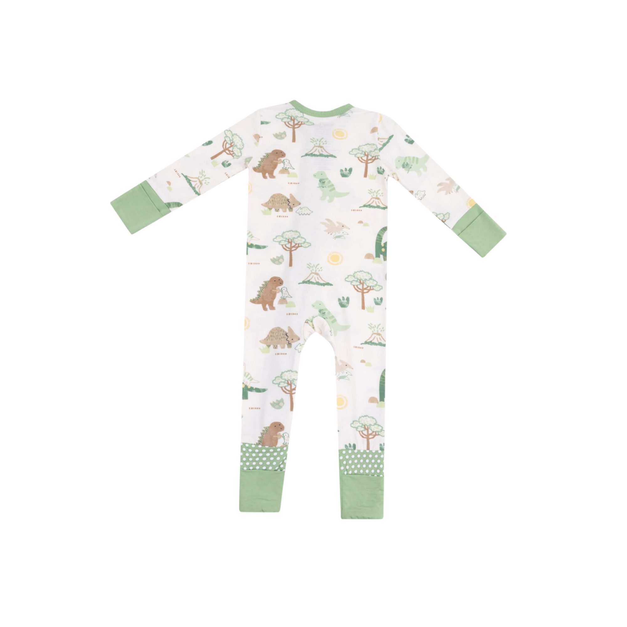 Baby Love Dinos 2 Way Zipper Romper