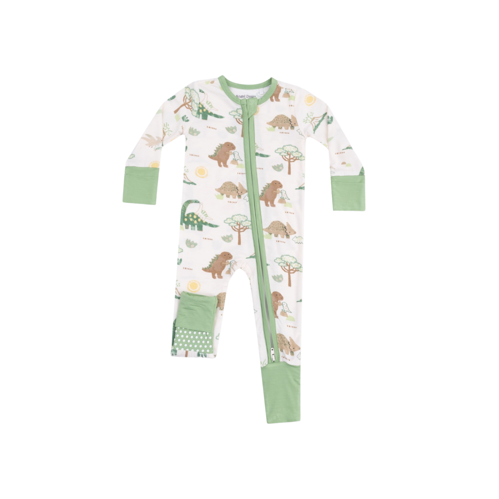 Baby Love Dinos 2 Way Zipper Romper