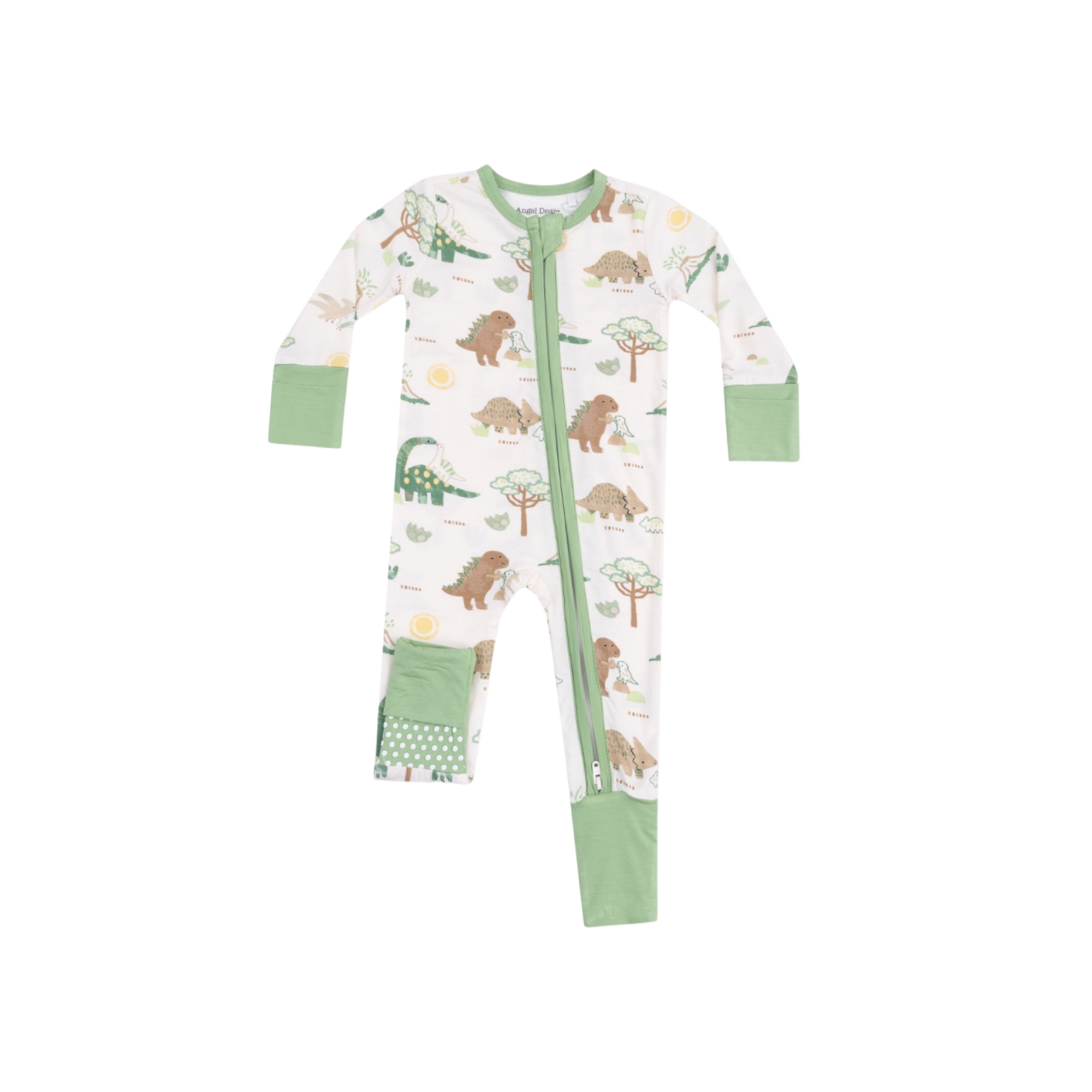 Baby Love Dinos 2 Way Zipper Romper
