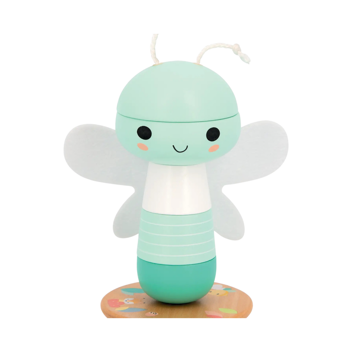 Dragonfly Stacker &amp; Rocker Wooden Toddler Toy