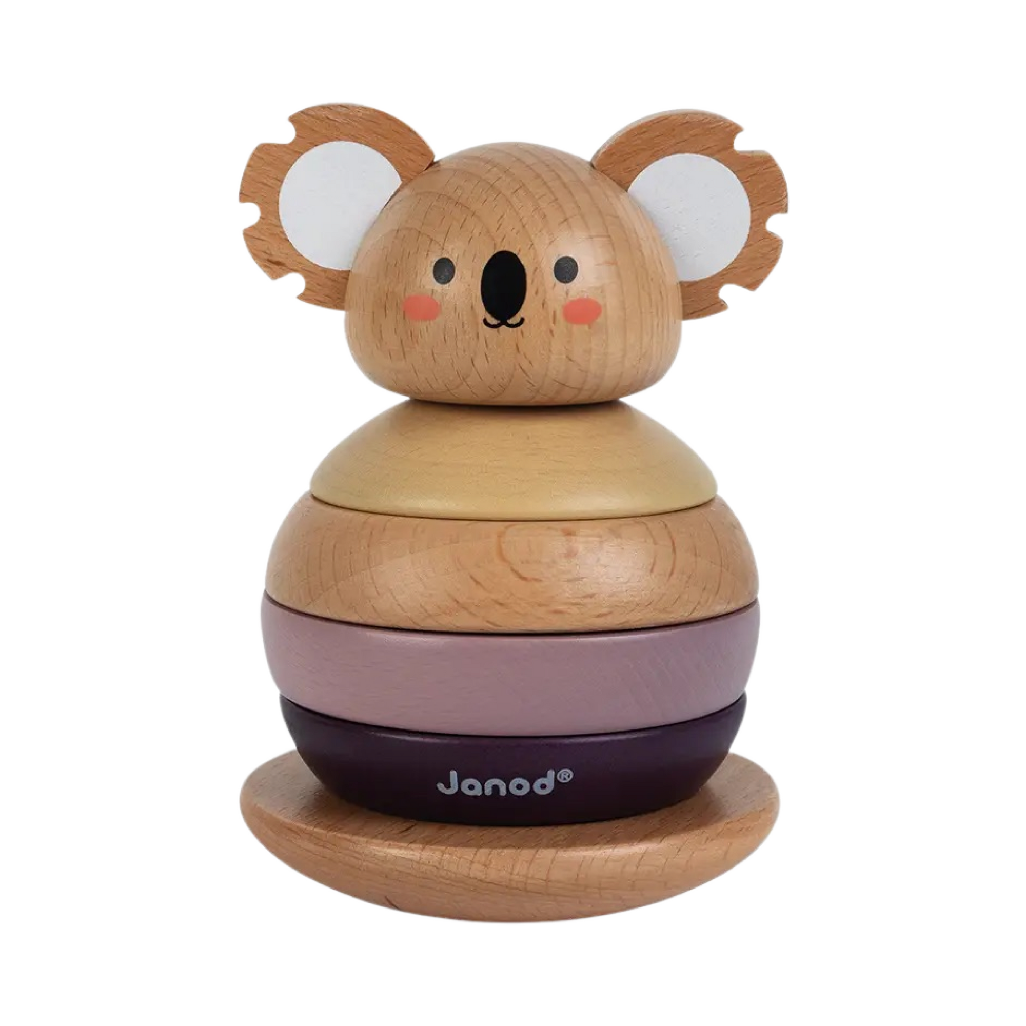 Koala Stacker And Rocker Wooden Toddler Toy