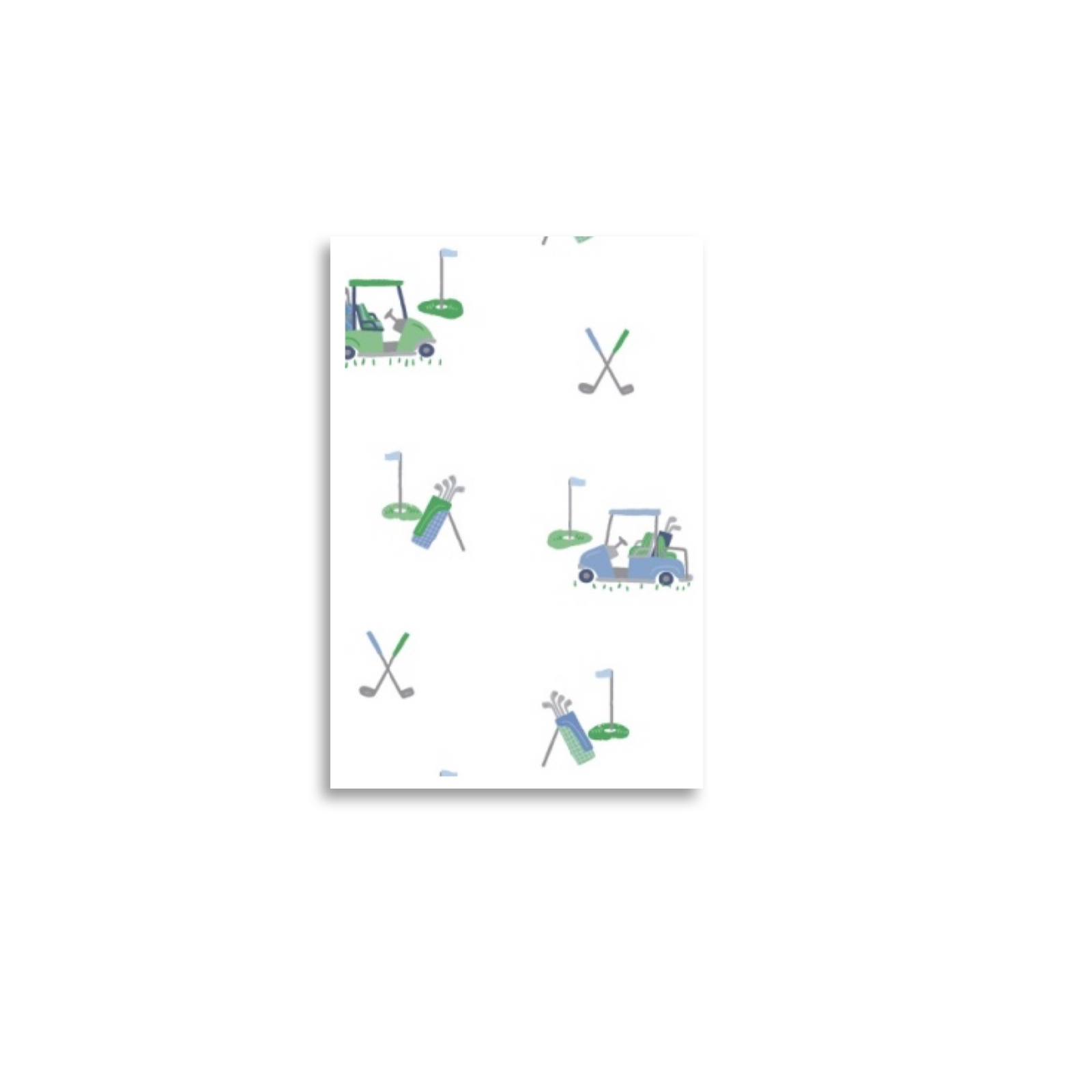 Baby Golf Carts Blue Polo 2 Way Zipper Footie