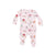 Cute Animal Campers Ruffle 2-Way Zipper Footie