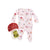 Cute Animal Campers Ruffle 2-Way Zipper Footie