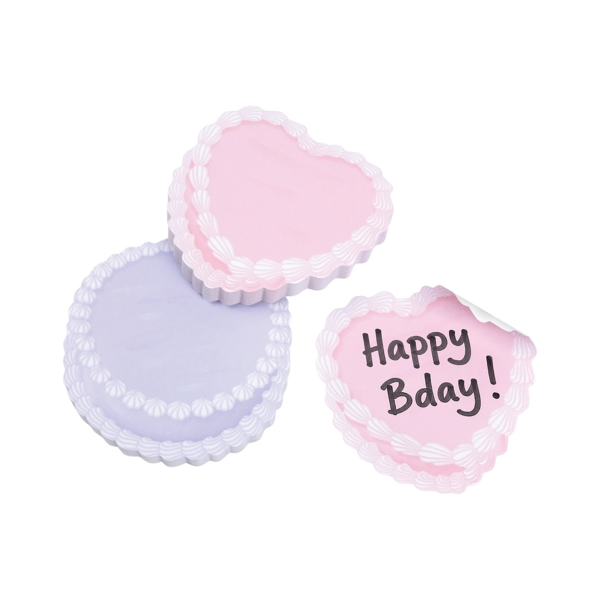 Sweet Nothing Sticky Notes Cakes
