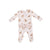 Soft Deer 2-Way Ruffle Zipper Footie