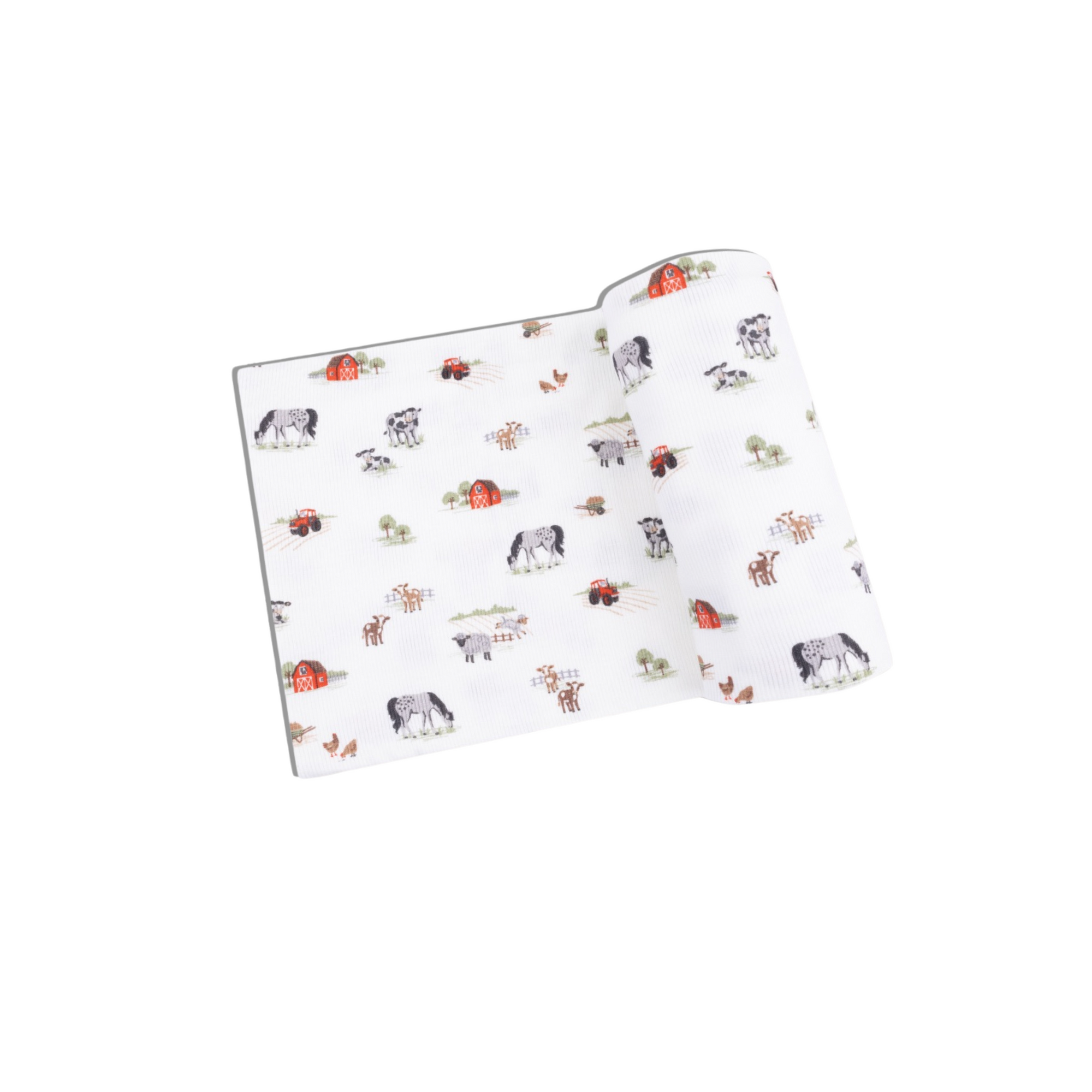 Little Farm Swaddle Blanket