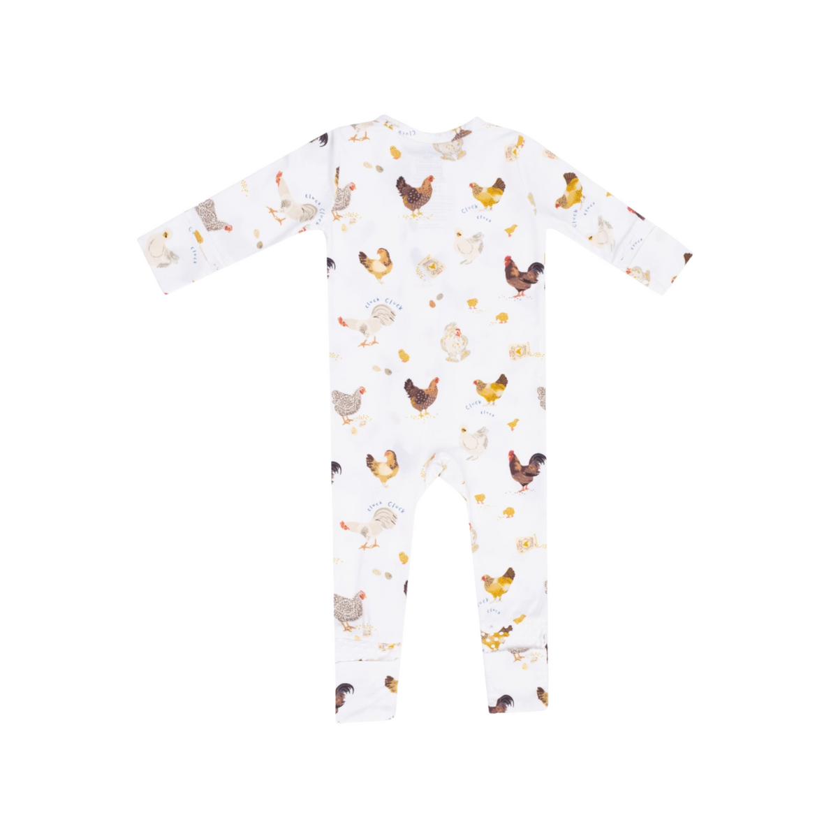 Collector Chickens 2 Way Zipper Romper