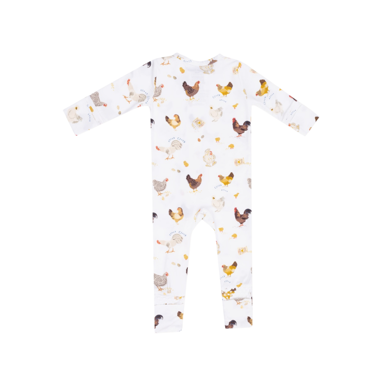 Collector Chickens 2 Way Zipper Romper