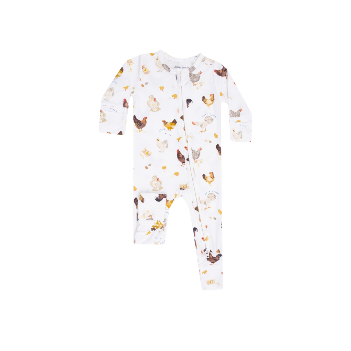 Collector Chickens 2 Way Zipper Romper
