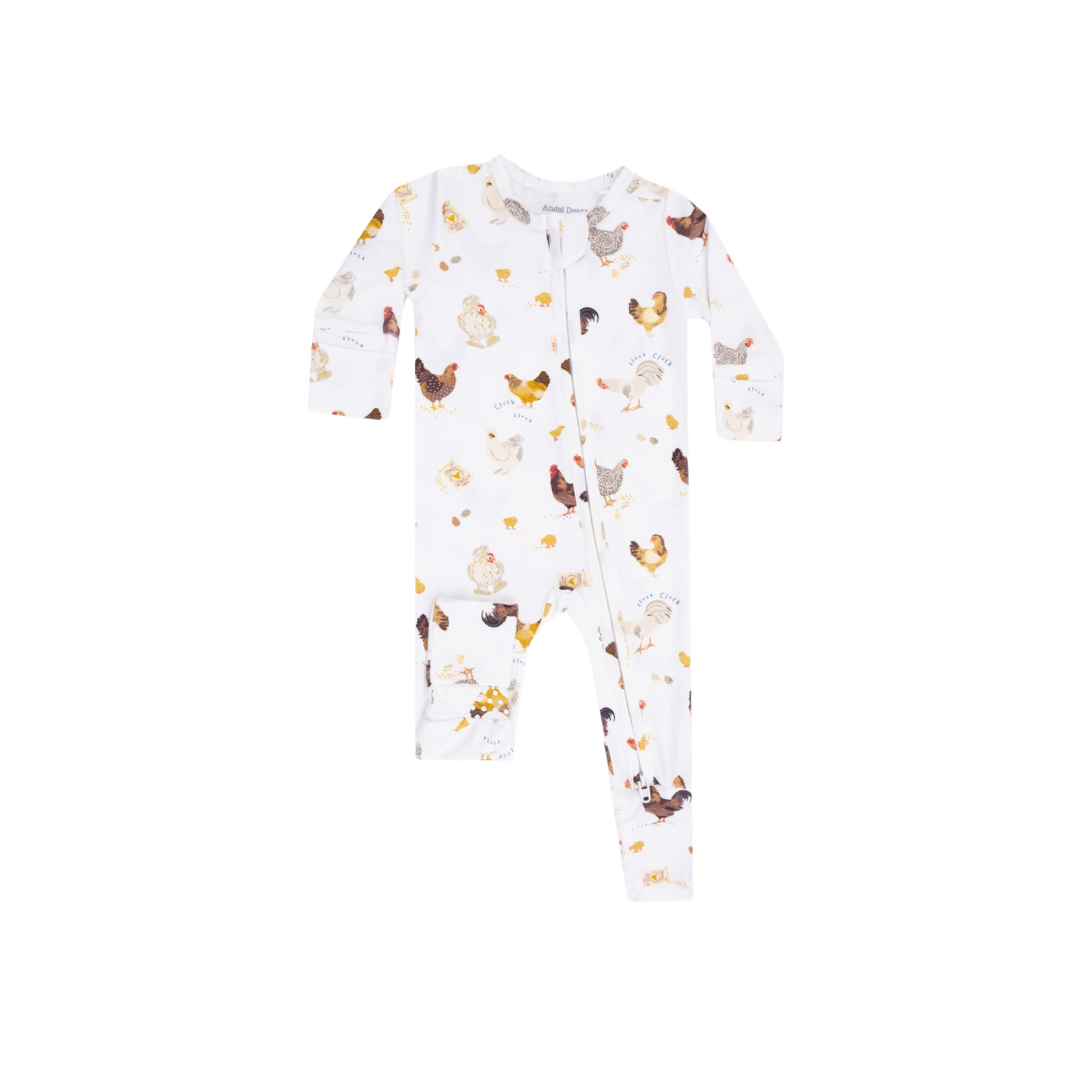 Collector Chickens 2 Way Zipper Romper