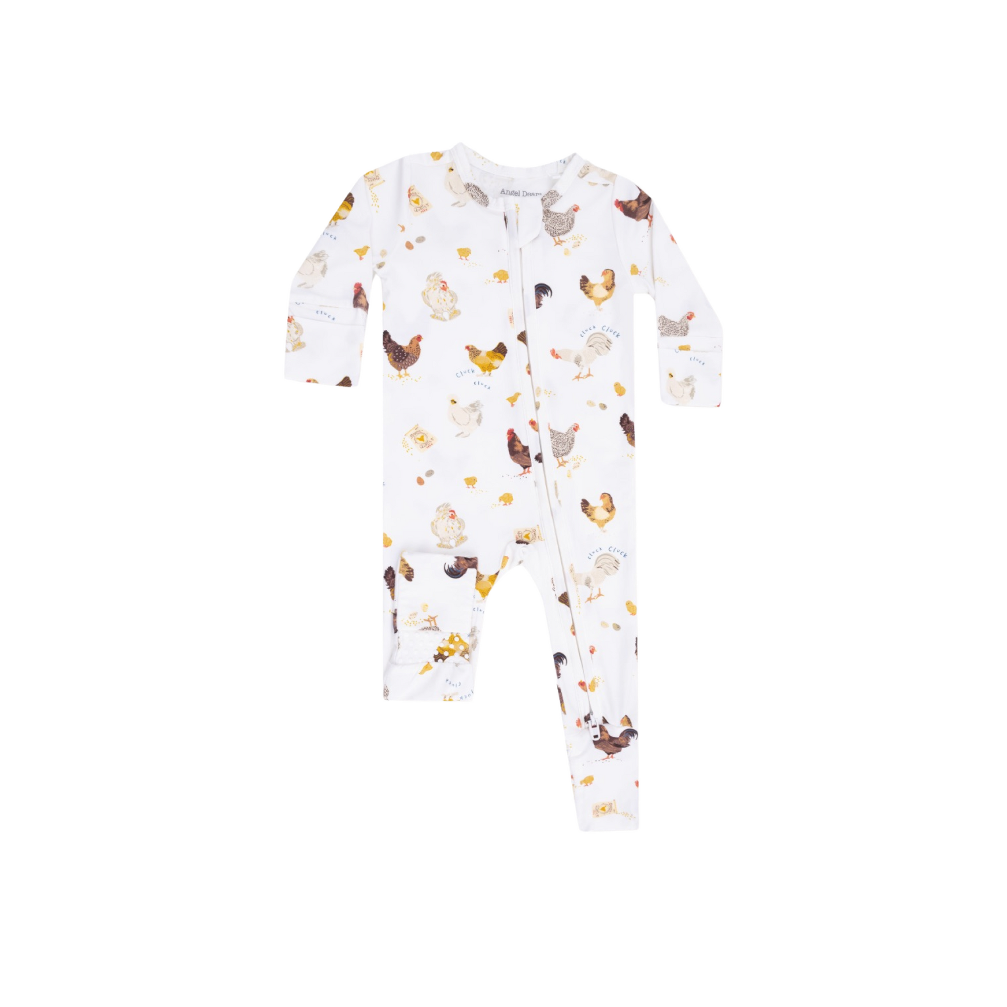 Collector Chickens 2 Way Zipper Romper