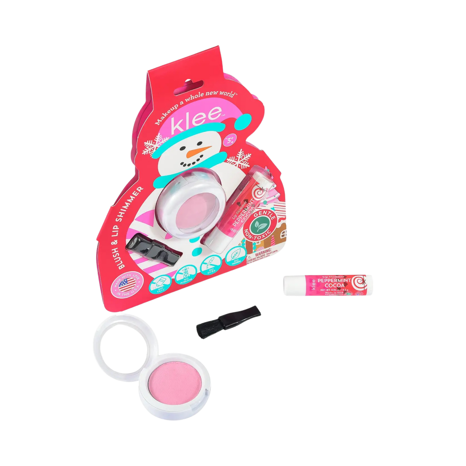 Crystal Glow Holiday Blush & Lip Shimmer Set