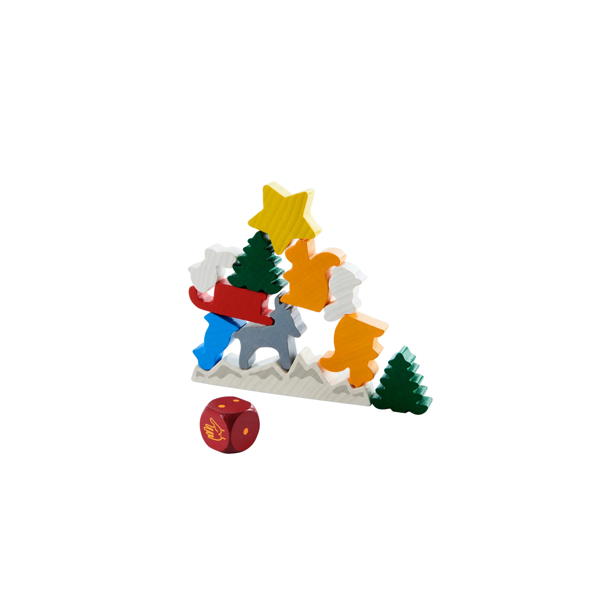 Animal Upon Animal Christmas Stacking Game