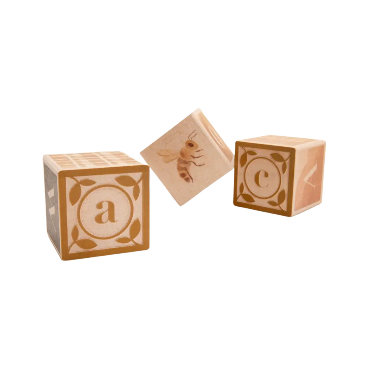 Watercolor ABC Wooden Blocks