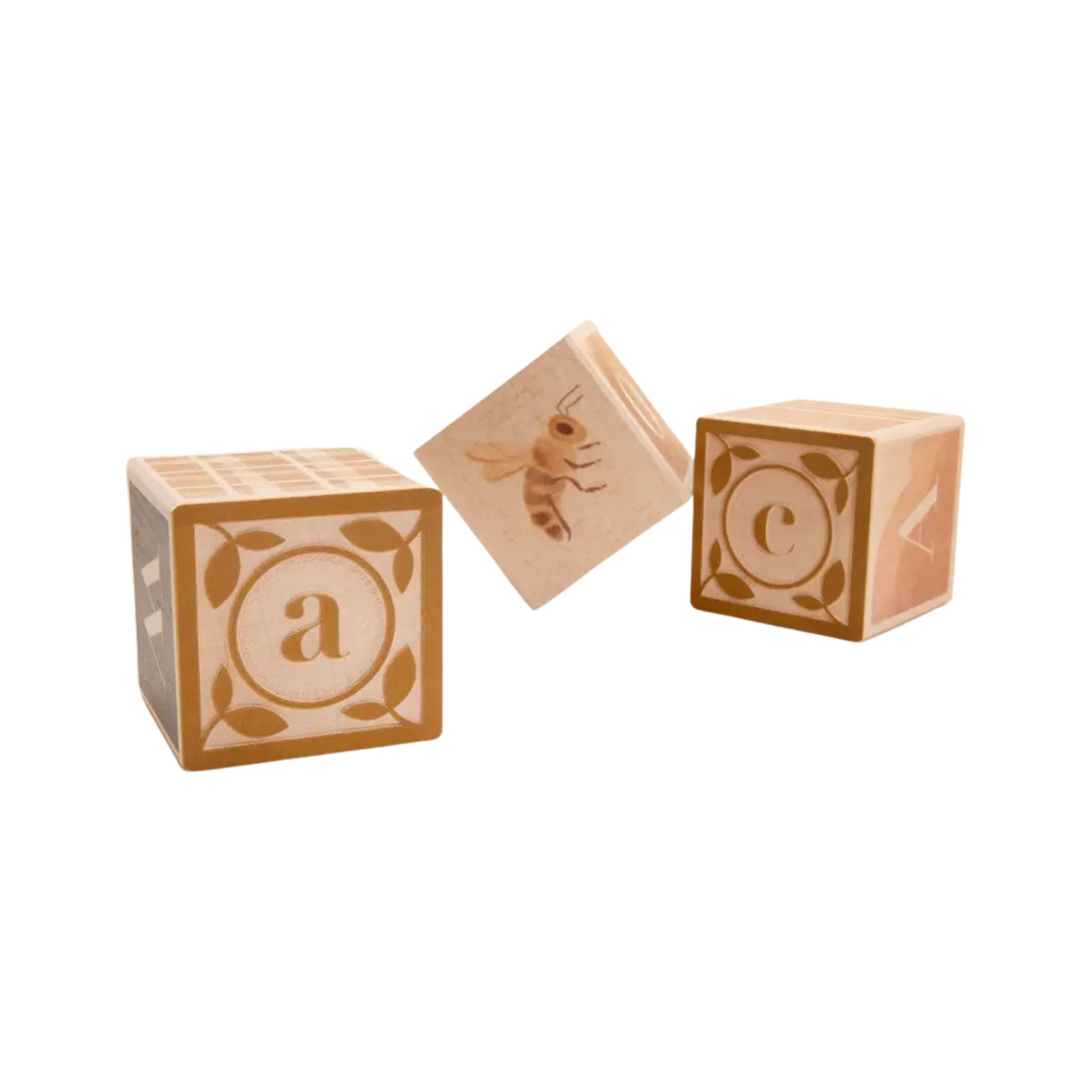 Watercolor ABC Wooden Blocks