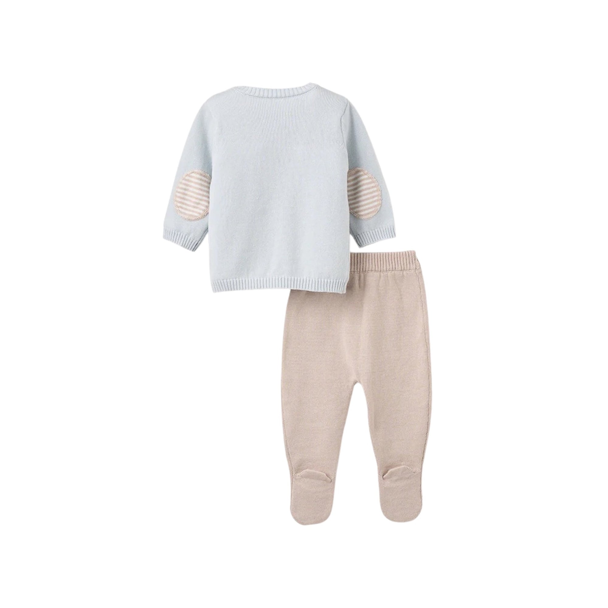 Otter Lake Knit 2-Piece Baby Footie Set