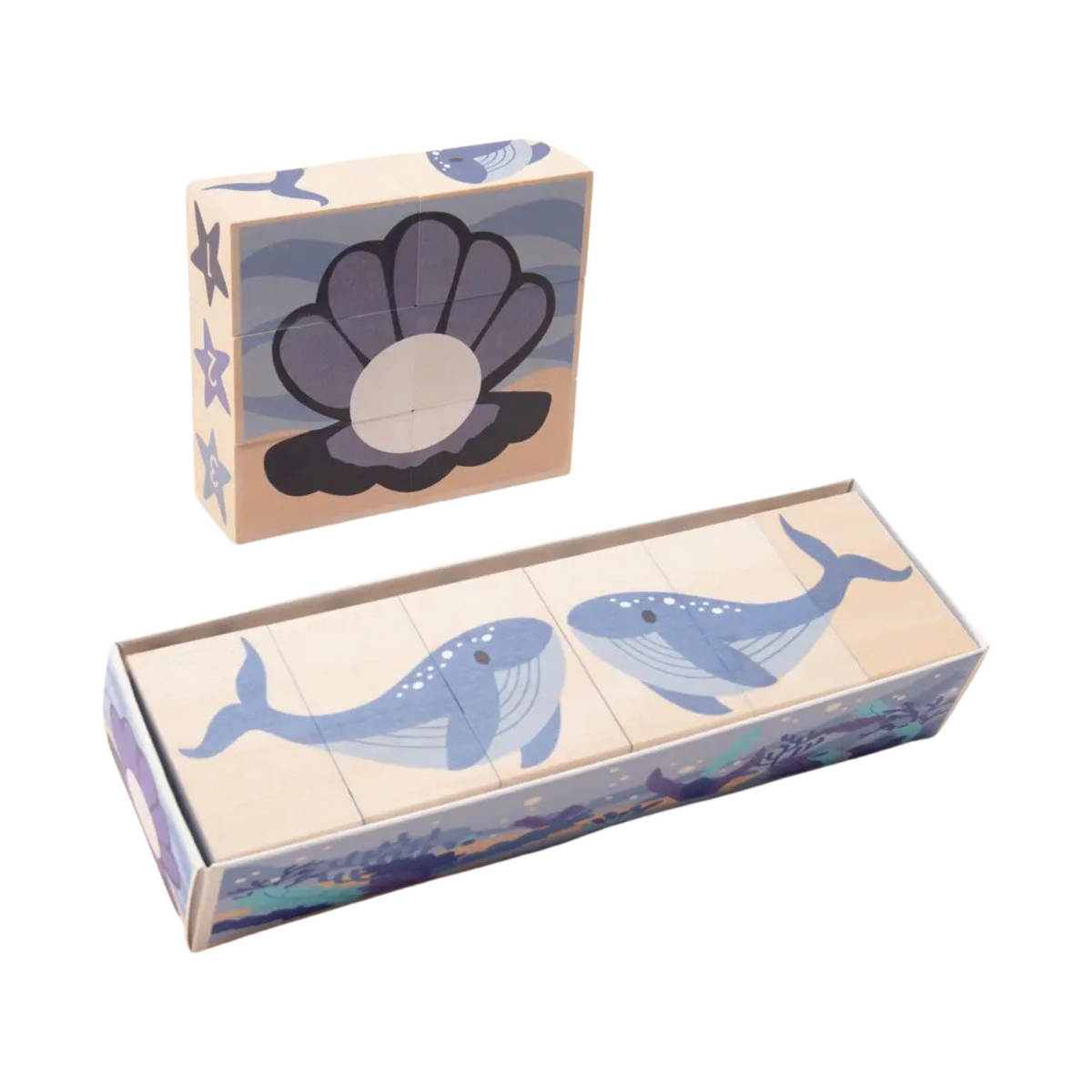 Ocean Environments Wooden Blocks