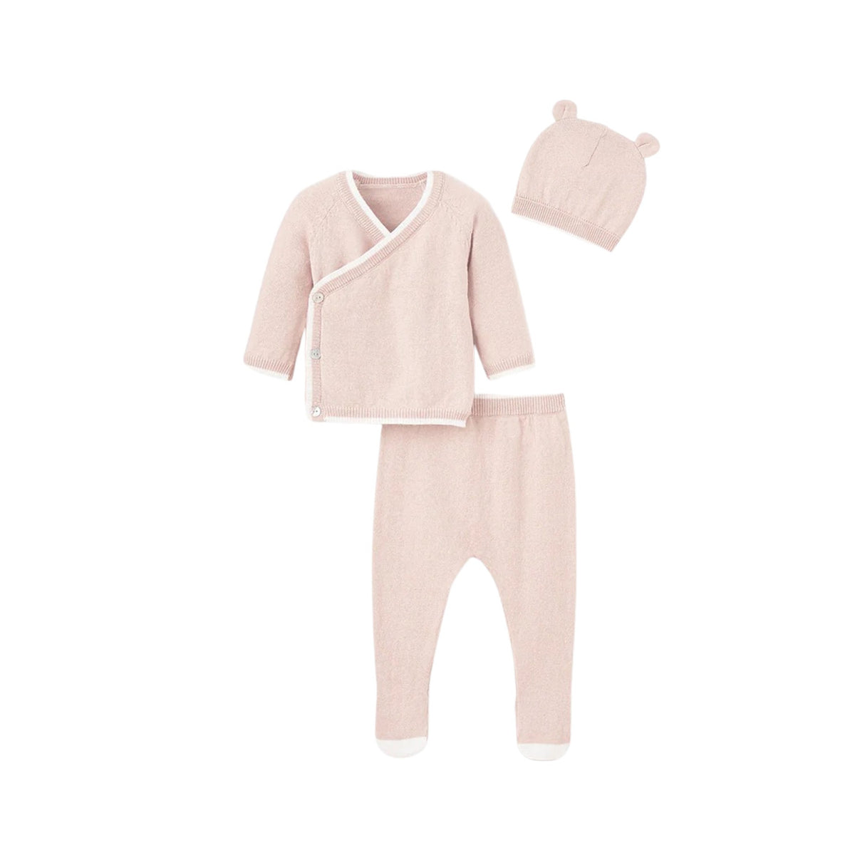 Blush Pink Cashmere Baby Layette