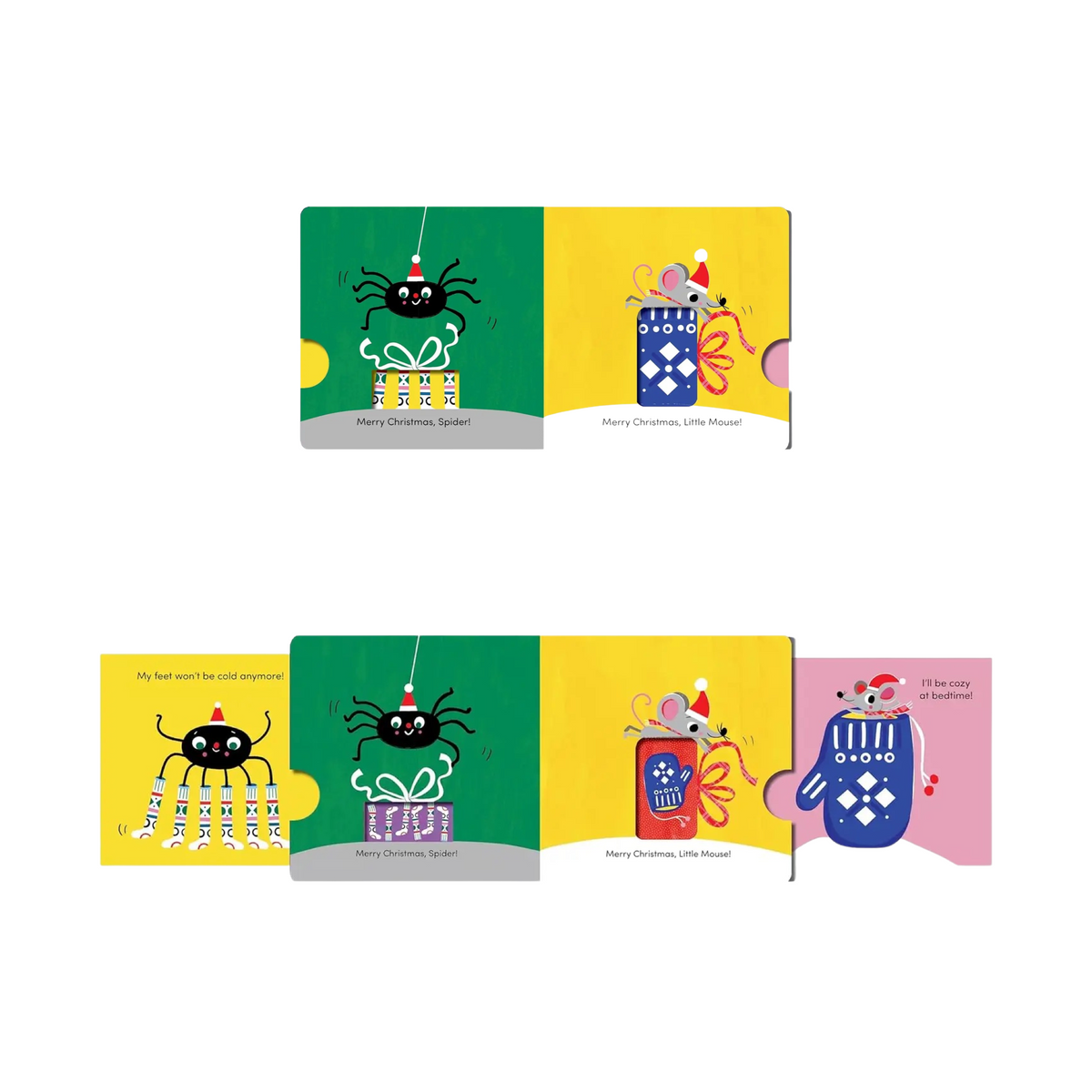 Slide And Peek Santa Book