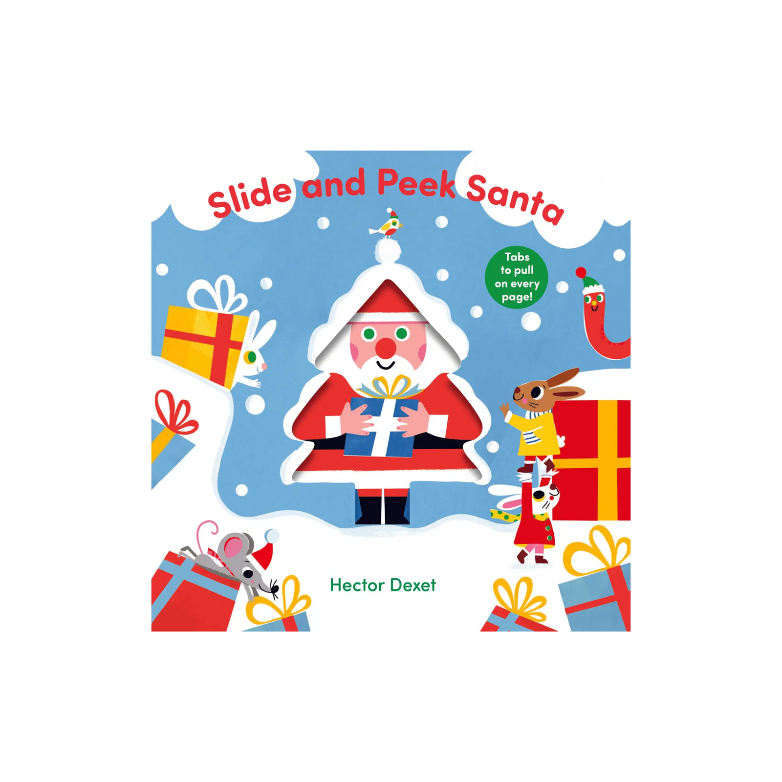 Slide And Peek Santa Book