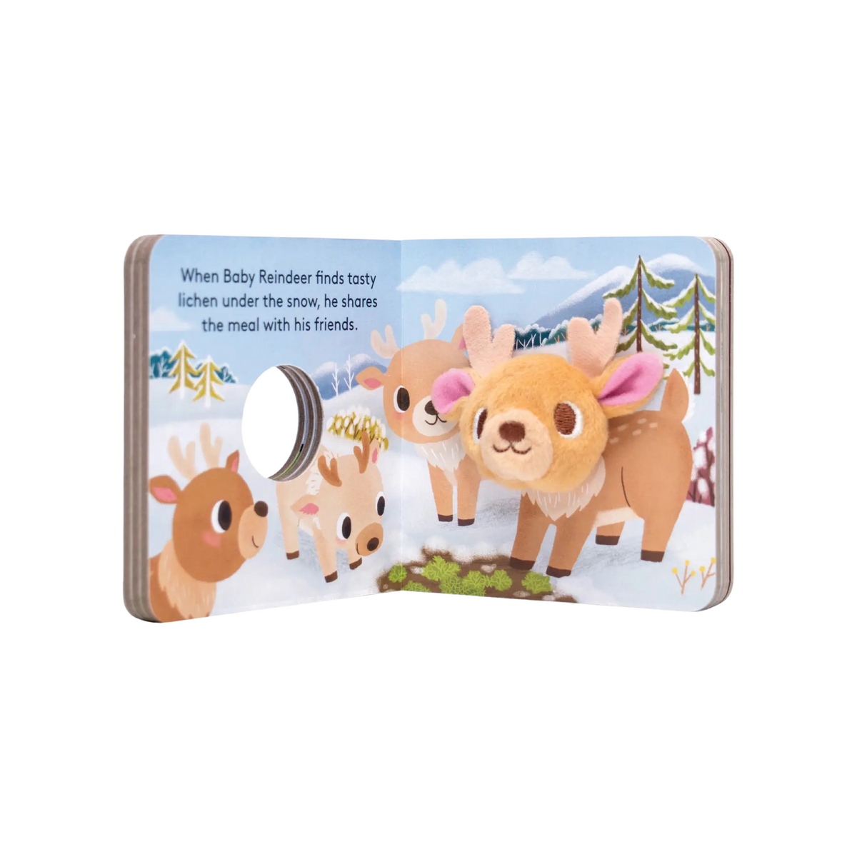 Baby Reindeer Finger Puppet Book