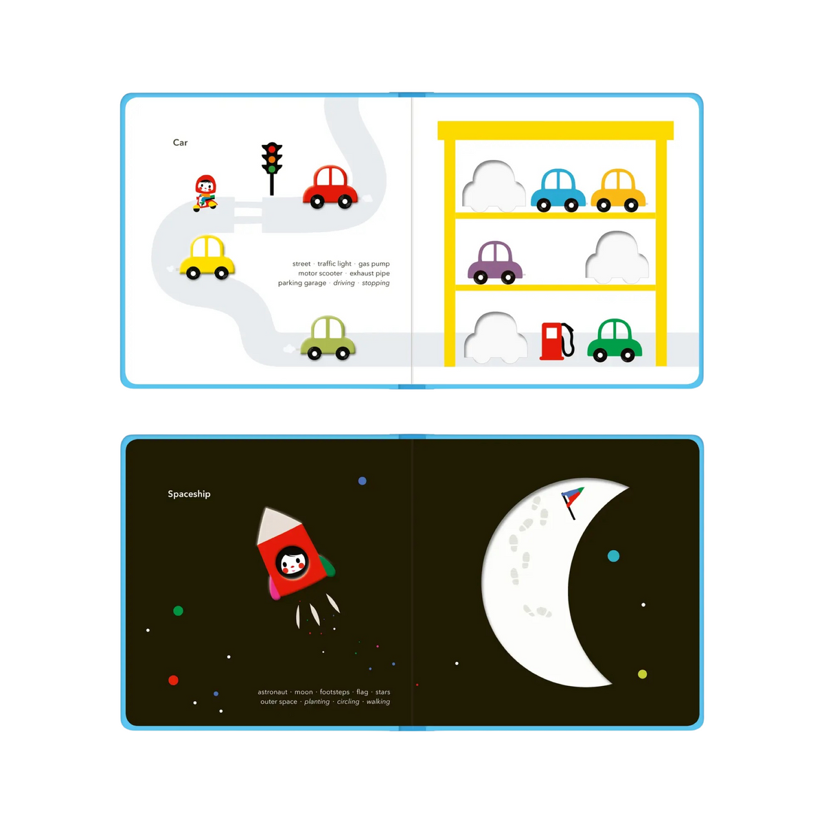 Vehicles Touch Think &amp; Learn Book