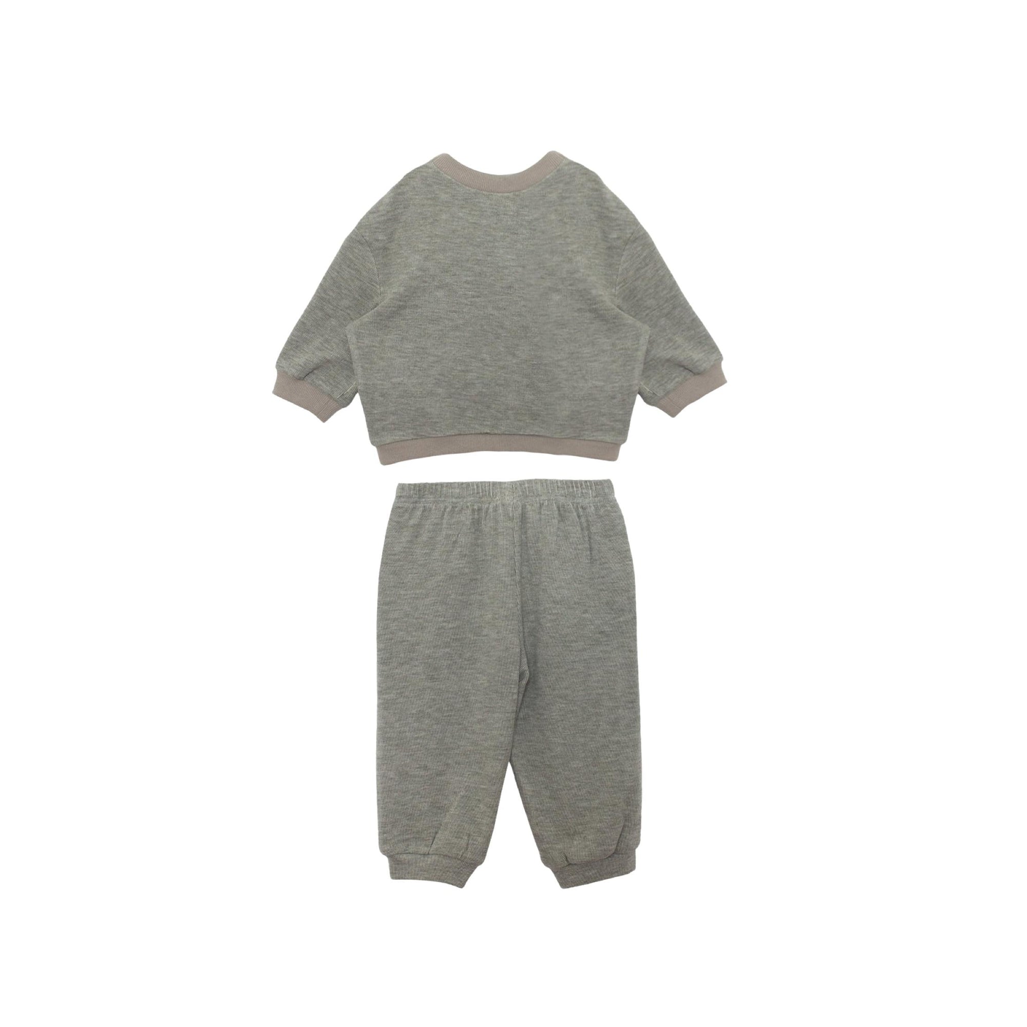 Miles Heather Green Toddler Boy 2-Piece Set
