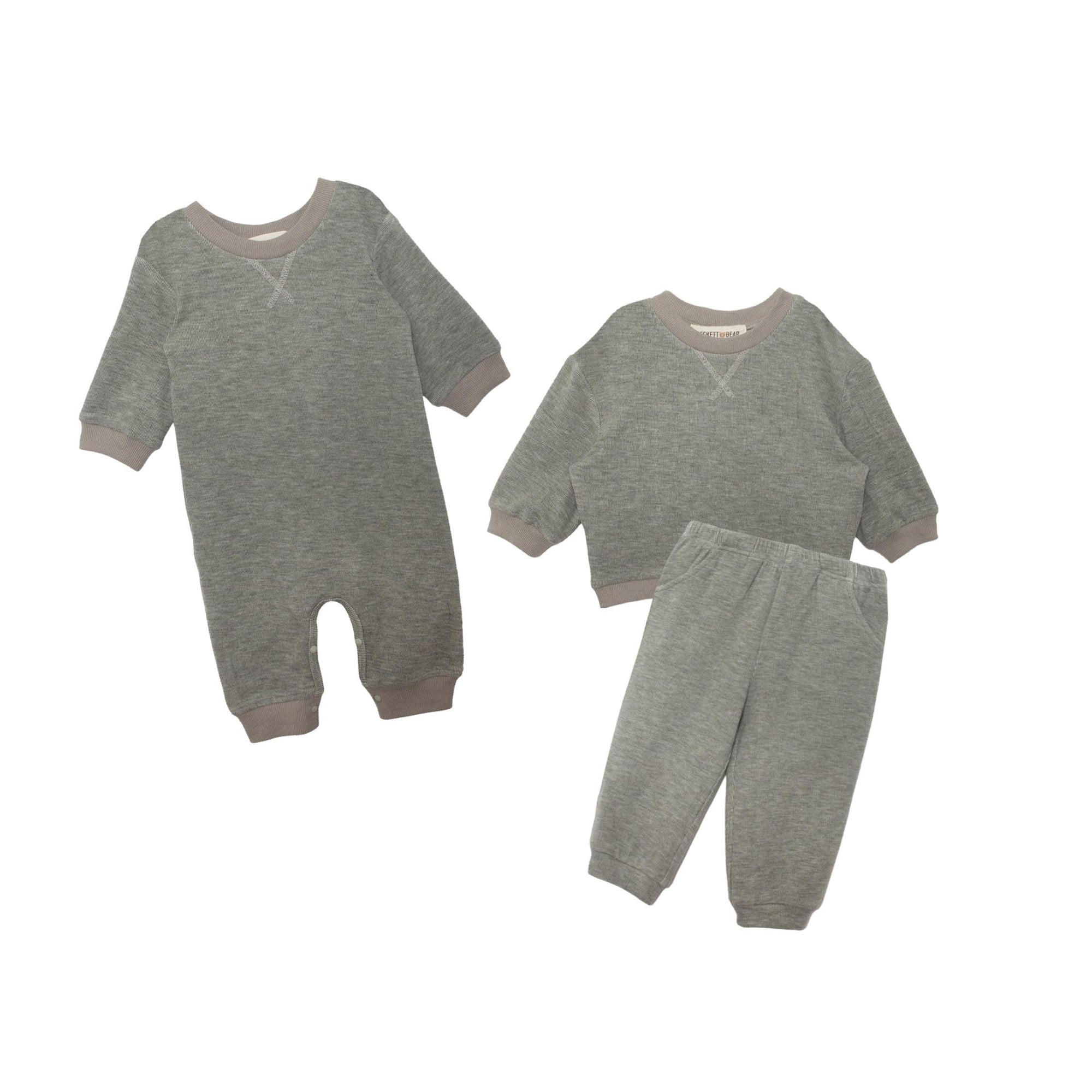 Miles Heather Green Toddler Boy 2-Piece Set