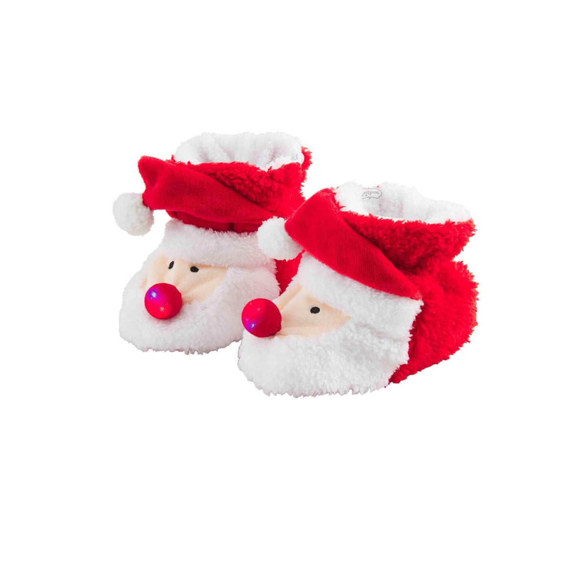 Santa Light Up Slippers