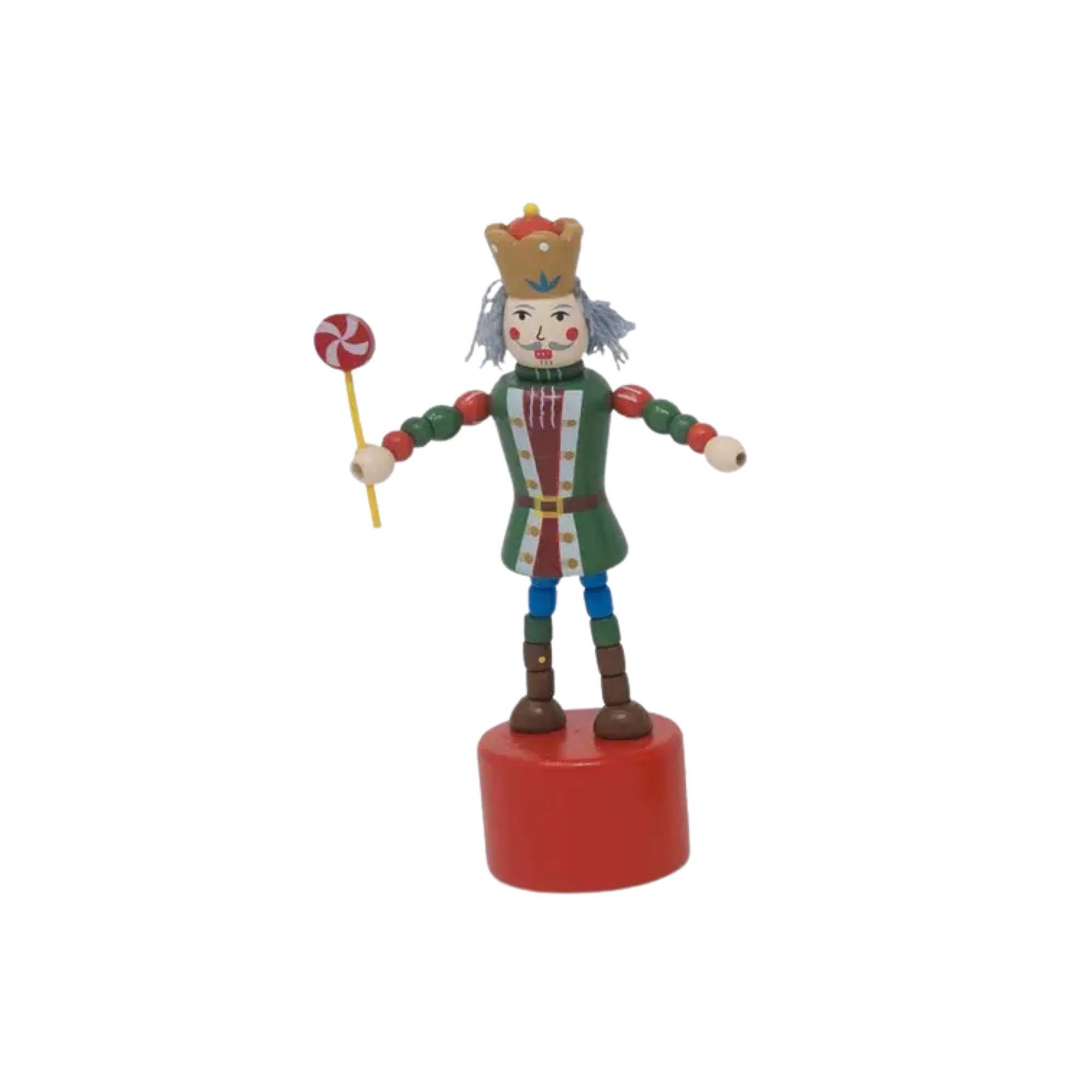 Nutcracker Christmas Push Puppets