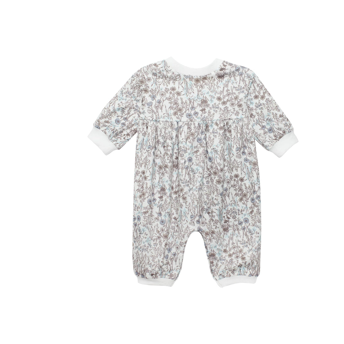 Meadow Floral Print Baby Girl Romper