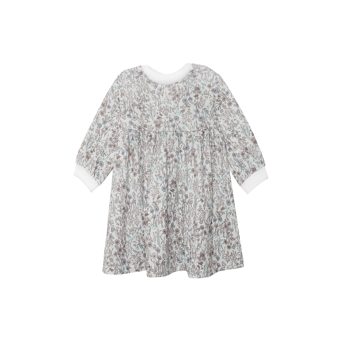 Meadow Floral Print Girls’ Dress