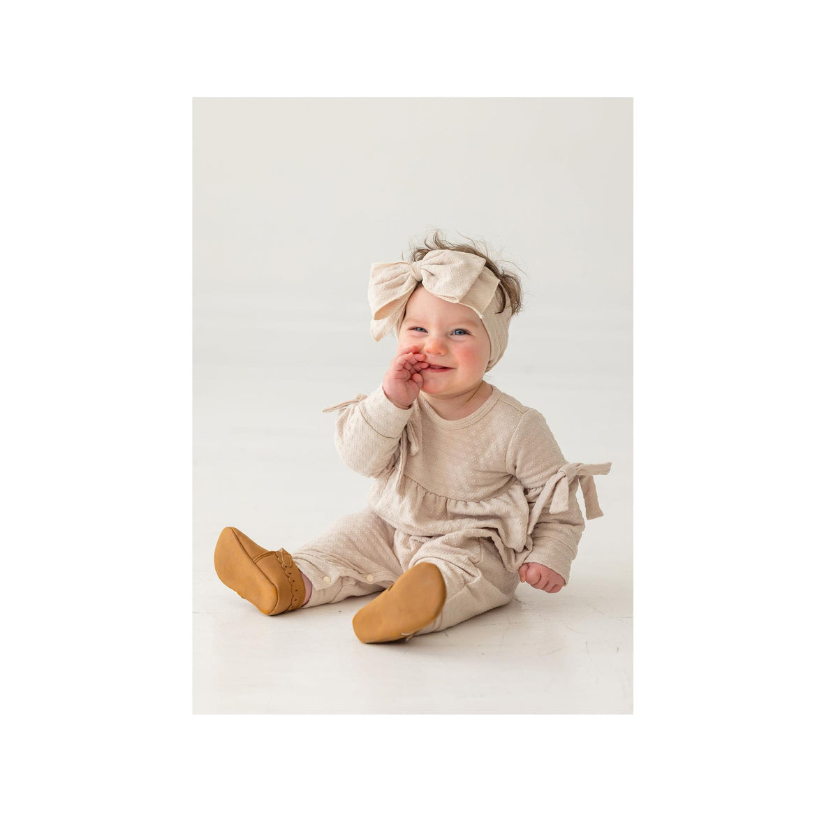 Cinnamon Sugar Baby Girl Romper