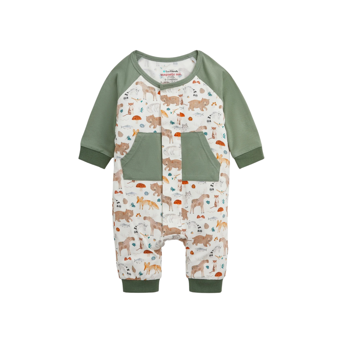 Wonderful Wildlife Magnetic Romper