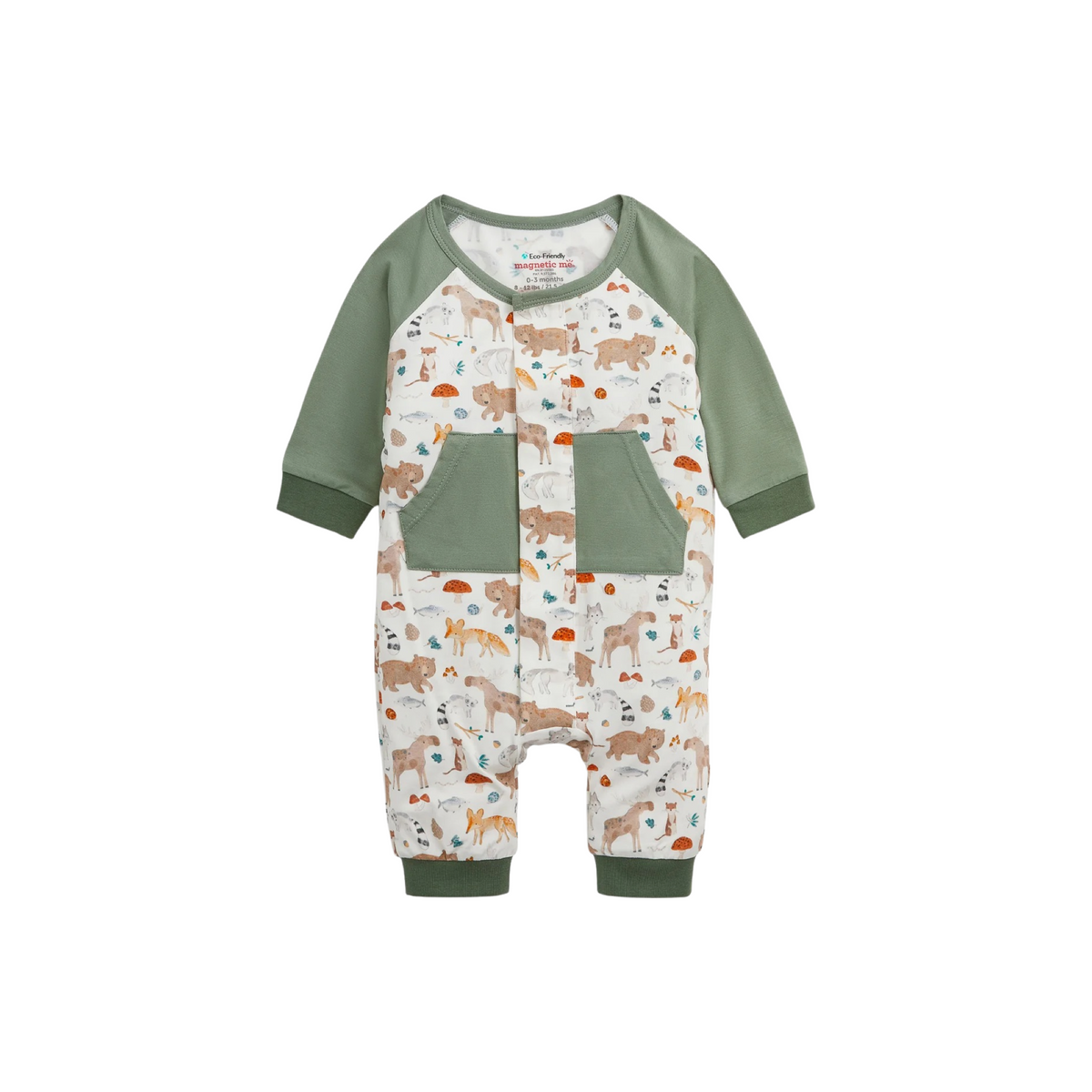 Wonderful Wildlife Magnetic Romper