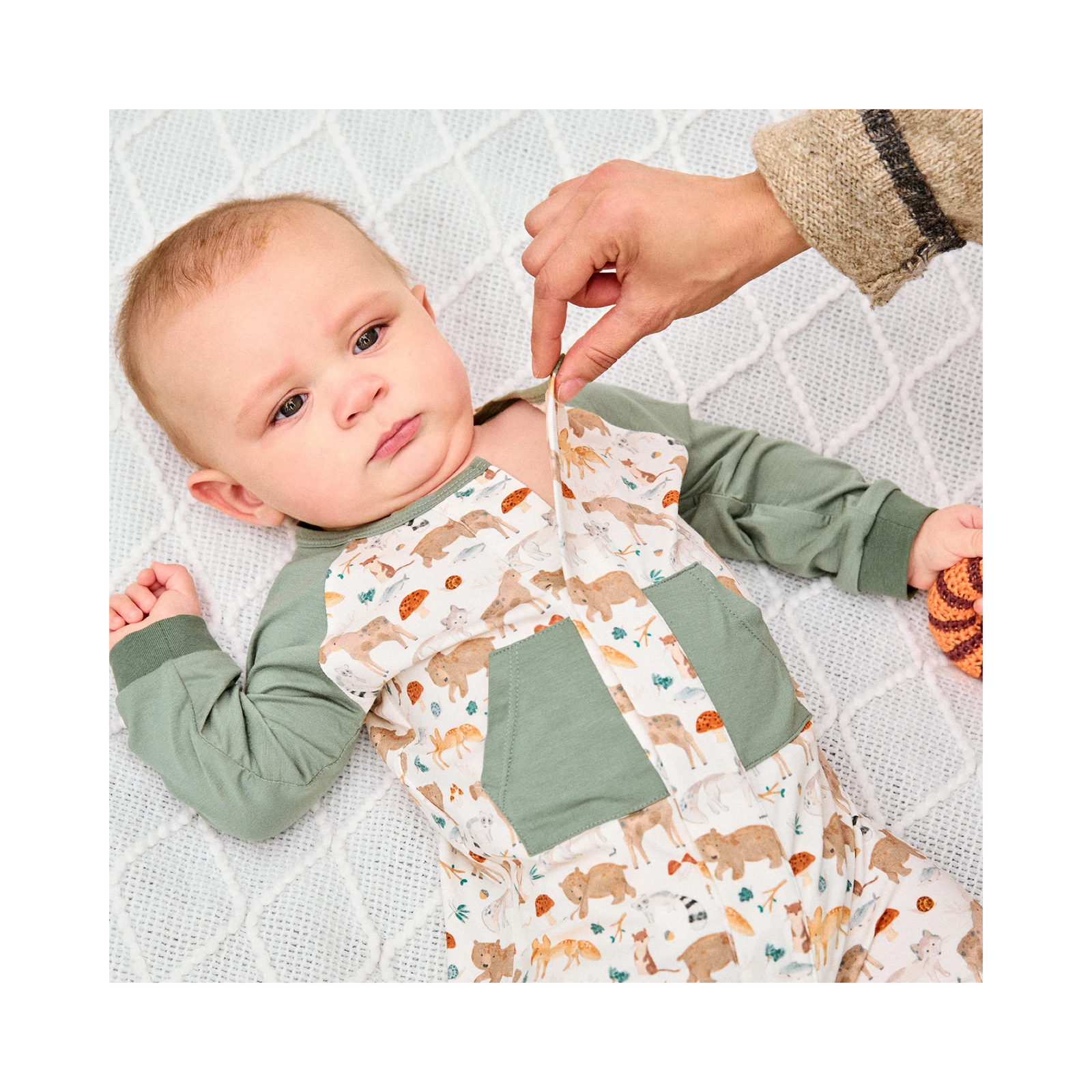 Wonderful Wildlife Magnetic Romper